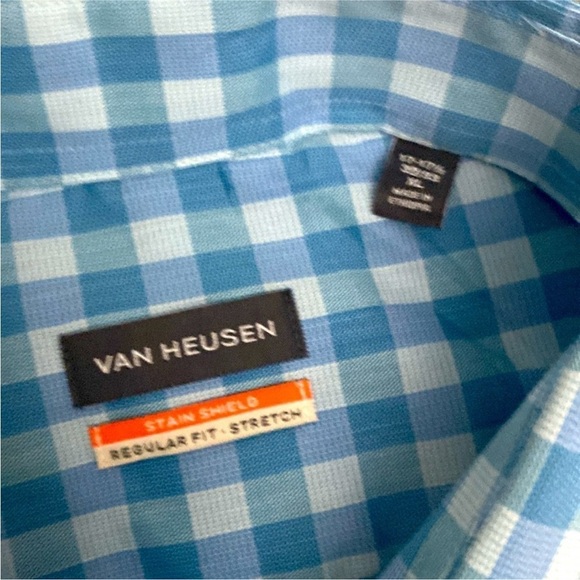 NWT Van Heusen Reg Fit Dress Shirt Size 17-17.5” 34/35 - Picture 6 of 11